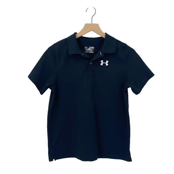 Under Armour Other - Under Armor Heat Gear Loose Polo Shirt Boys Size XL Extra Large